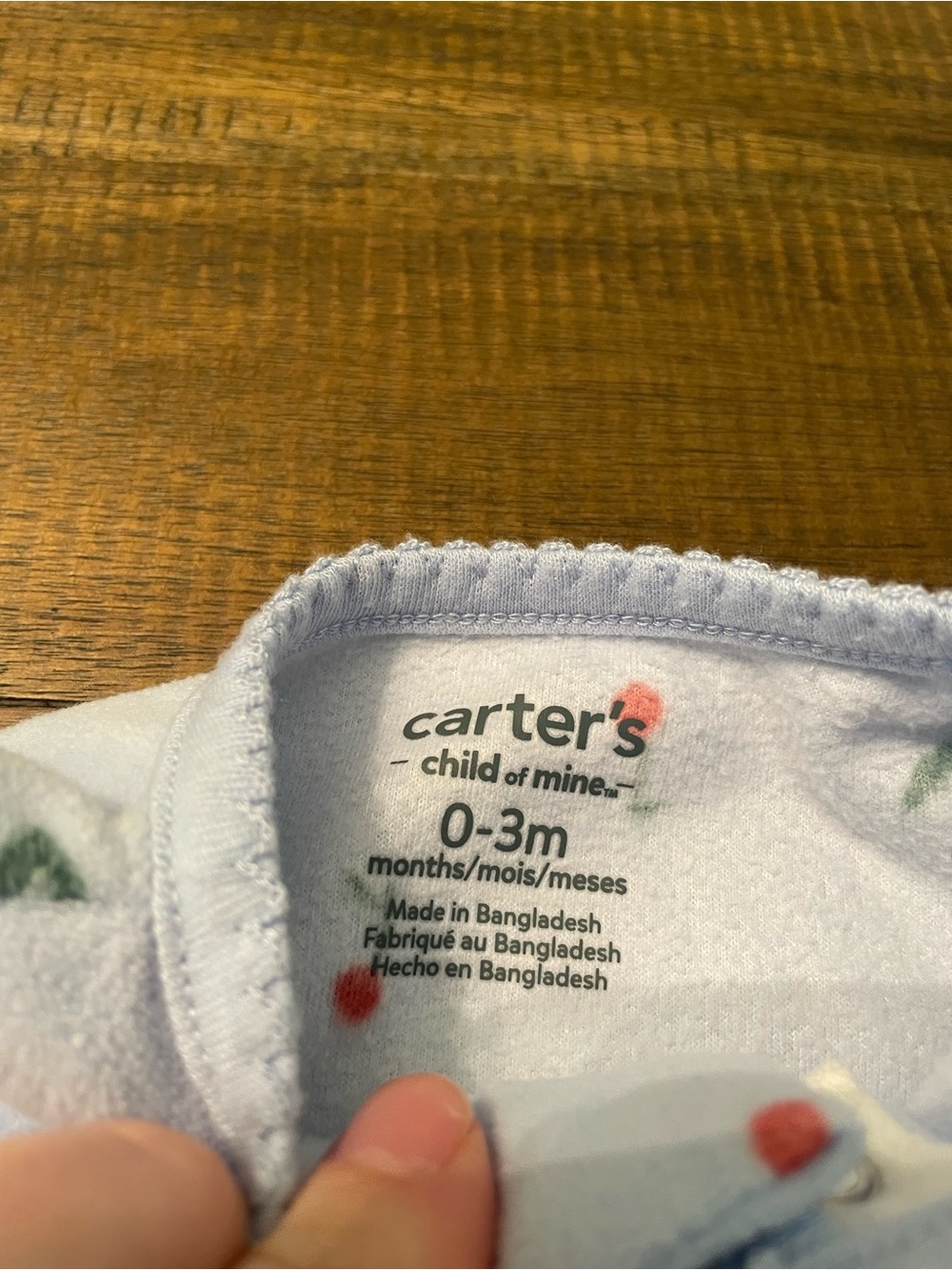 Carters fleece sleeper - Picture 2 of 2
